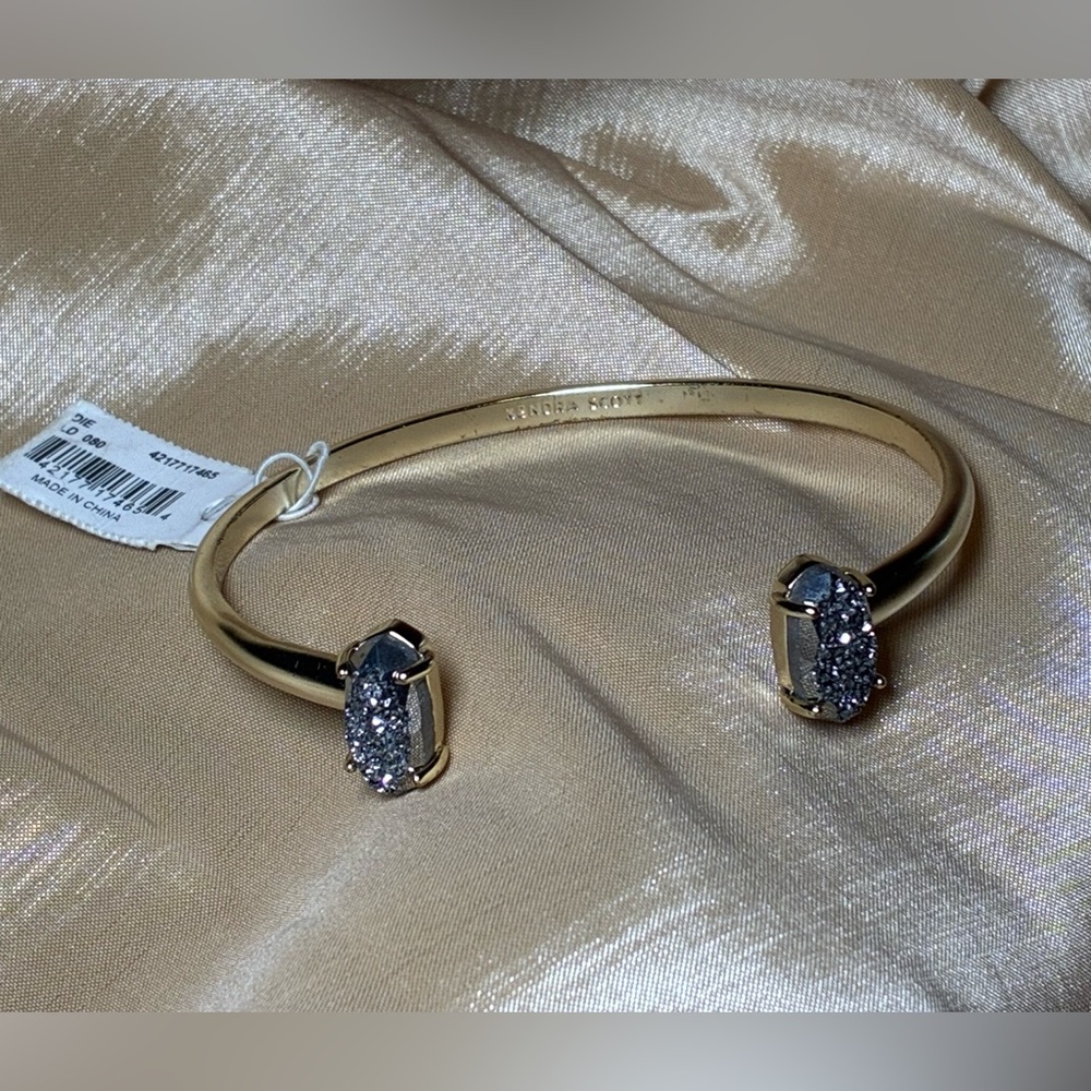 Kendra Scott Gold Bracelet with Silver Accents